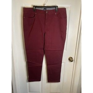 Gap Men's Stretch Slim Fit 5 Pocket Soft Stretch Twill Pants Zinfandel 40x30 NWT